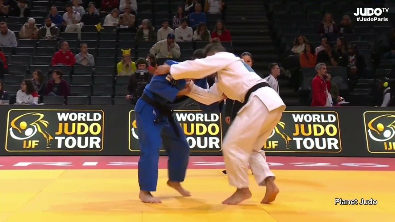 Faye NJIE 🇬🇲 🆚️ Irakli GOGINASHVILI 🇬🇧 | 1/32финала /-73кг | Большой Шлем Париж 2026