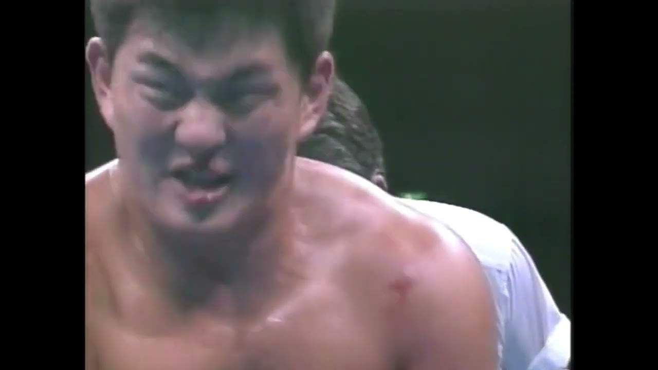 Tatsuo Nakano vs Minoru Suzuki (UWF Newborn 8-13-89)