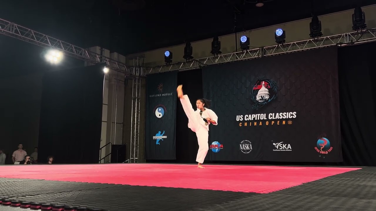 Kaitlyn Vong Women’s Traditional Forms Overall Grand Championship - US Capitol Classics 2025 background