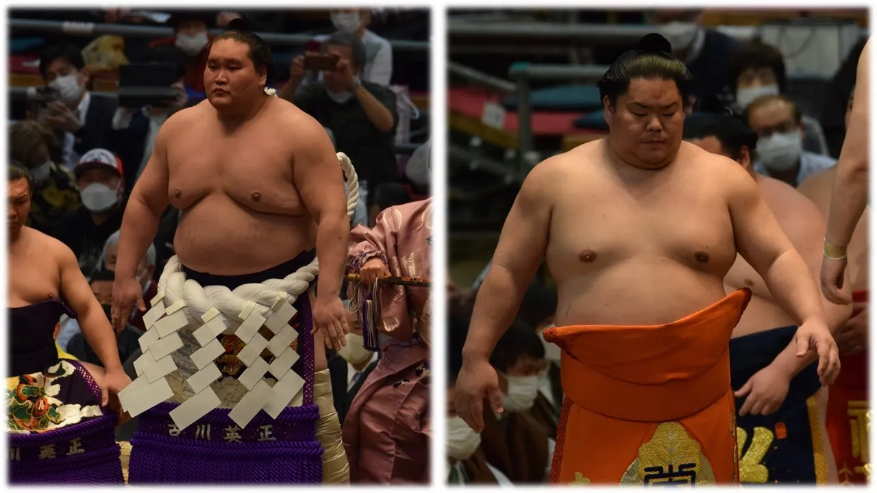 Terunofuji "definitely fighting in May"; Daieisho makes ozeki vow background