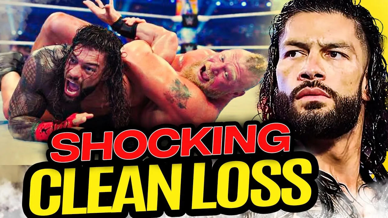 5 WWE Wrestlers Who Shockingly Beat Roman Reigns Clean background