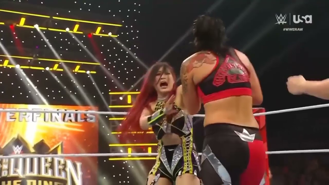 Iyo Sky vs Shayna Baszler: WWE RAW (King & Queen of the Ring) 5/13/24 background
