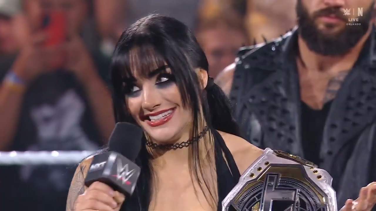 WWE NXT TATUM PAXLEY ENTRANCE 10/28/25