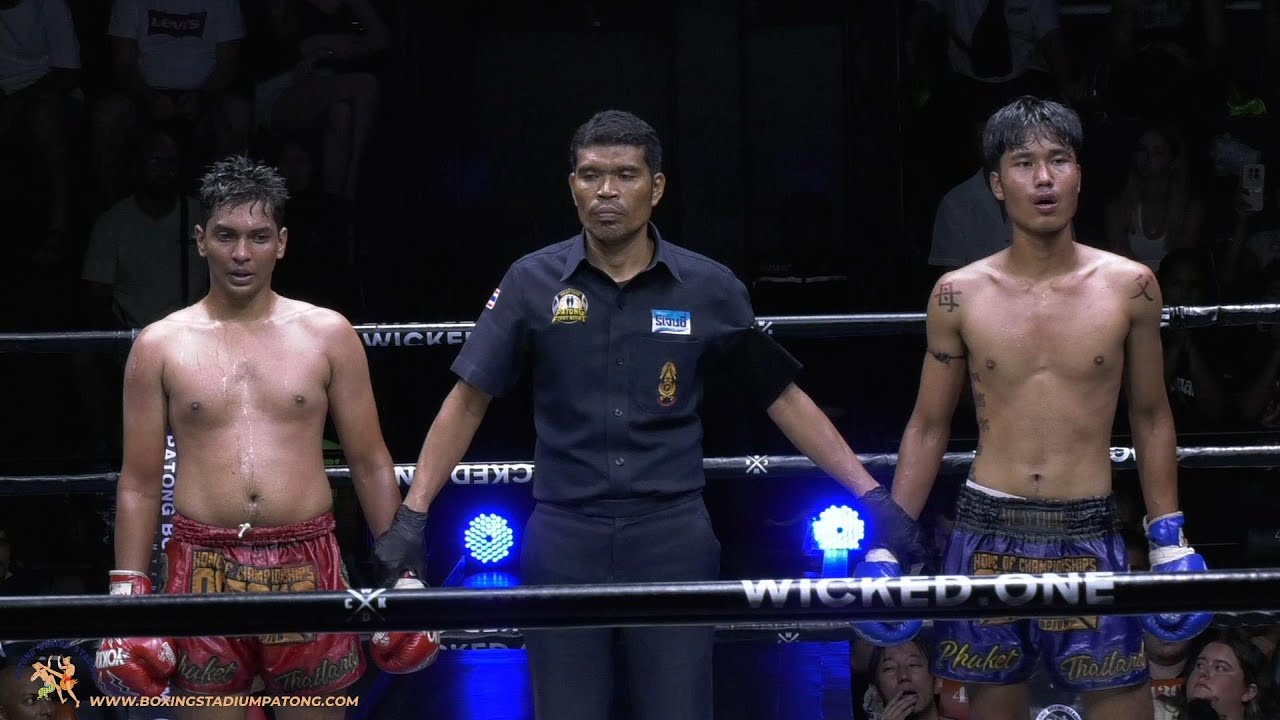 MAHAMMED (PHUKETSINGHAMUAYTHAI) VS SIMON (JAREMUAYTHAI)