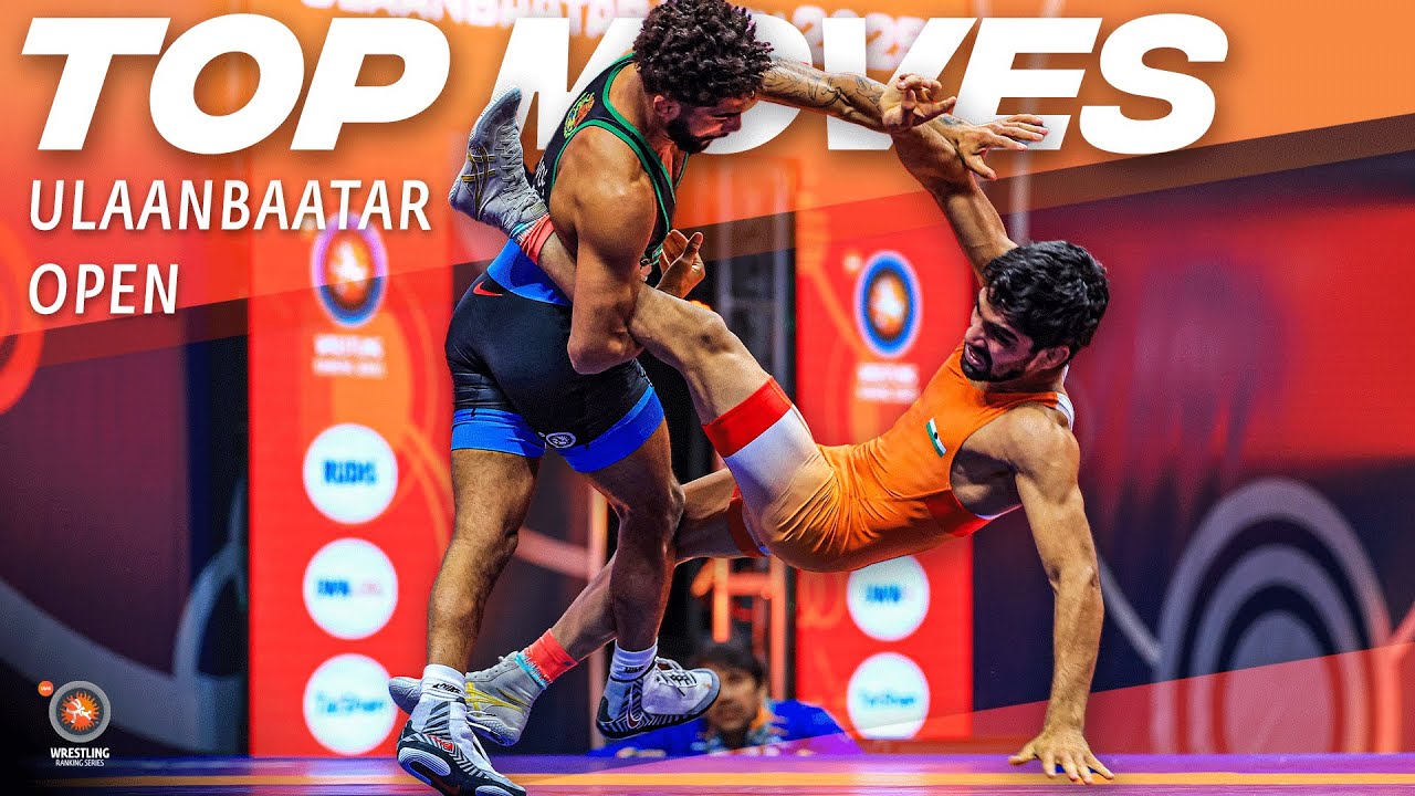 Top Moves Freestyle Wrestling | Ulaanbaatar Open Senior Ranking Series | Mongolia • Ulaanbaatar