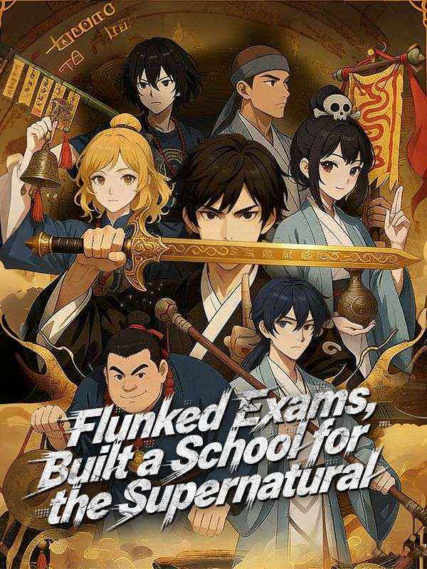 Flunked Exams, Built a School for the Supernatural poster - similar to Stay [Original]