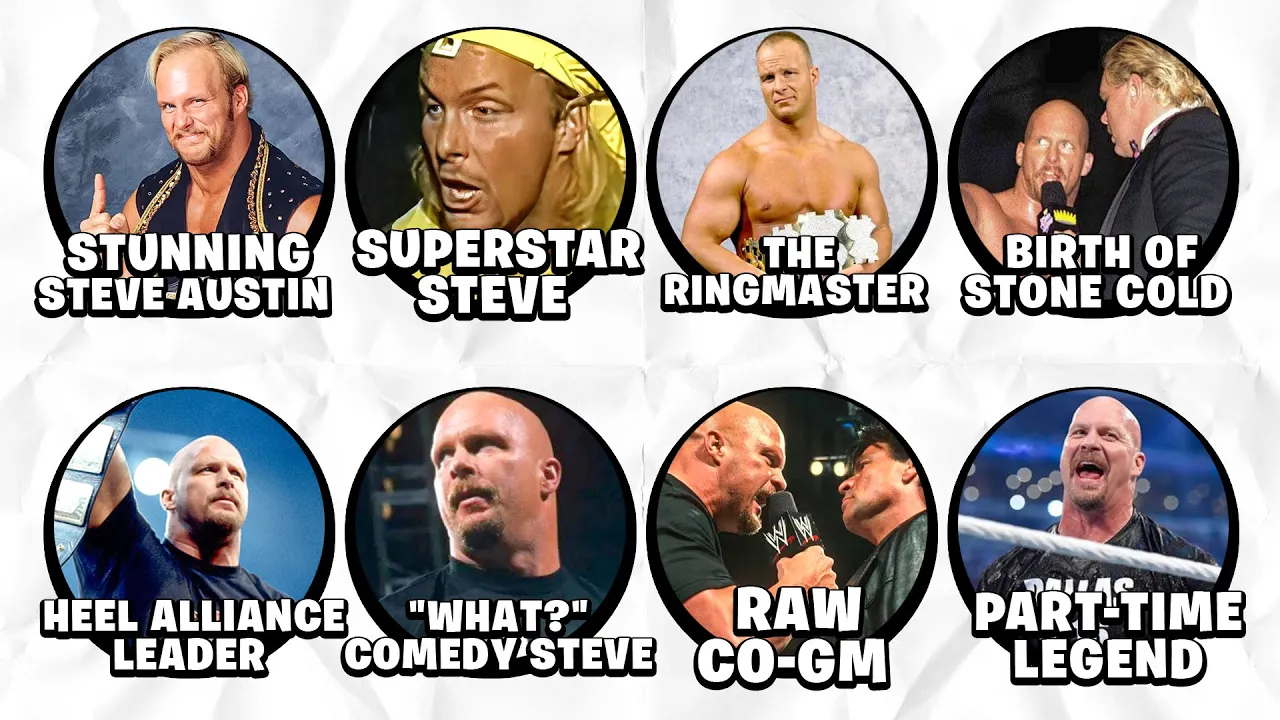 Every Version of Stone Cold Steve Austin Explained in 11 Minutes backdrop