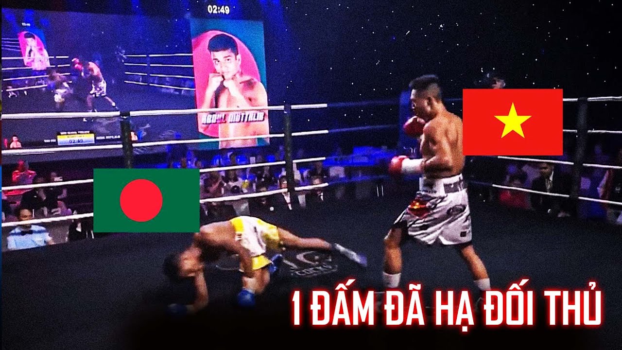 Trận đấu khó tin khi Nguyễn Văn Hải hạ gục đối thủ chỉ bằng một đấm duy nhất background