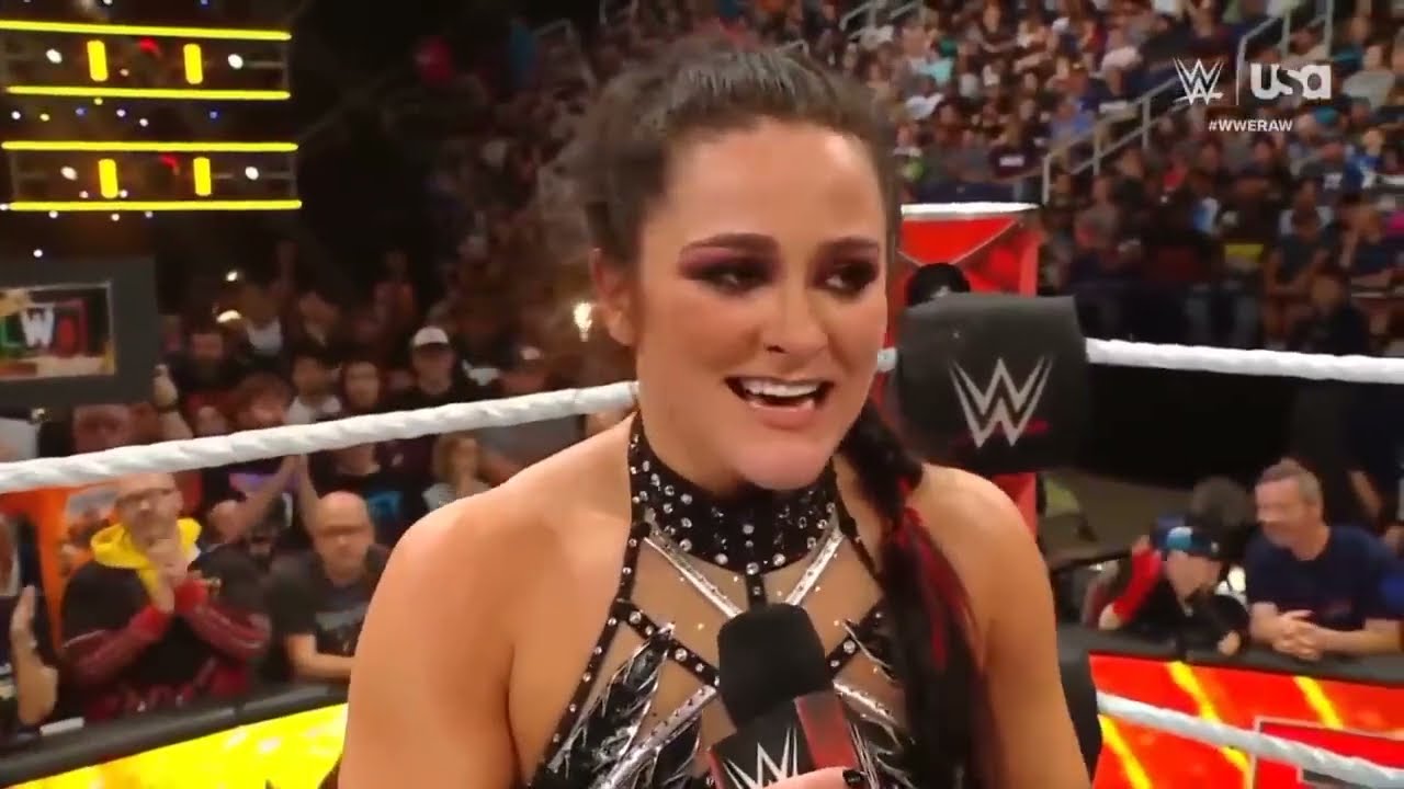 (2/2) Lyra Valkyria vs. Iyo Sky: WWE RAW (King & Queen of the Ring) background