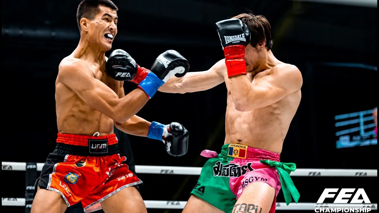 FREE FULL FIGHT | 2nd LIGHTWEIGHT SF. FEA CHAMPIONSHIP. 30.11.2024. Babur Urinbaev vs Denis Tapu. backdrop