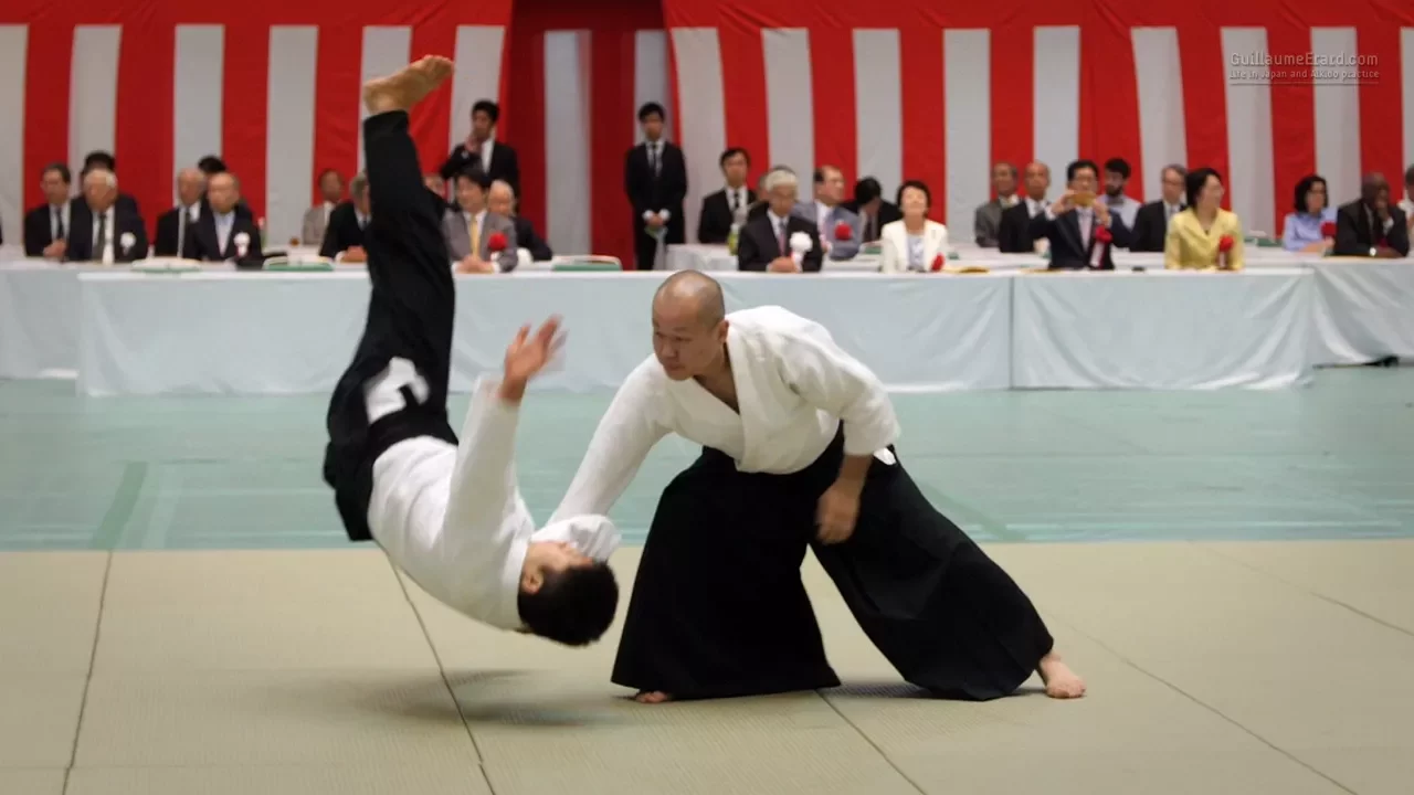 Aikido - Sakurai Hiroyuki Shihan - 55th All Japan Aikido Demonstration 2017 background
