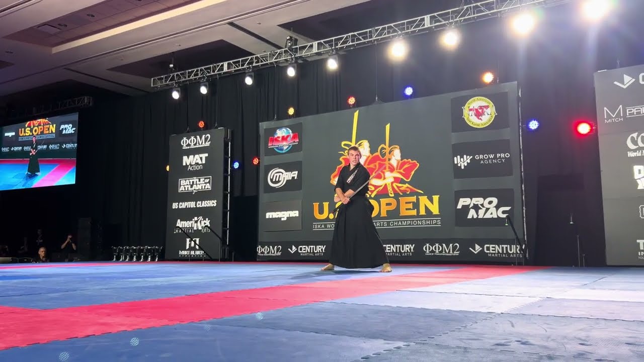 Judah Sagawa 14-17 Boys Open Weapons ISKA World Championship - US Open 2025