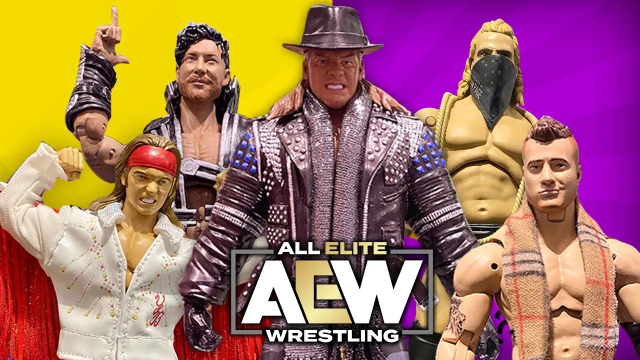 Looking at EVERY AEW Action Figure From Unrivaled Series 1 & 2 | All Elite Wrestling