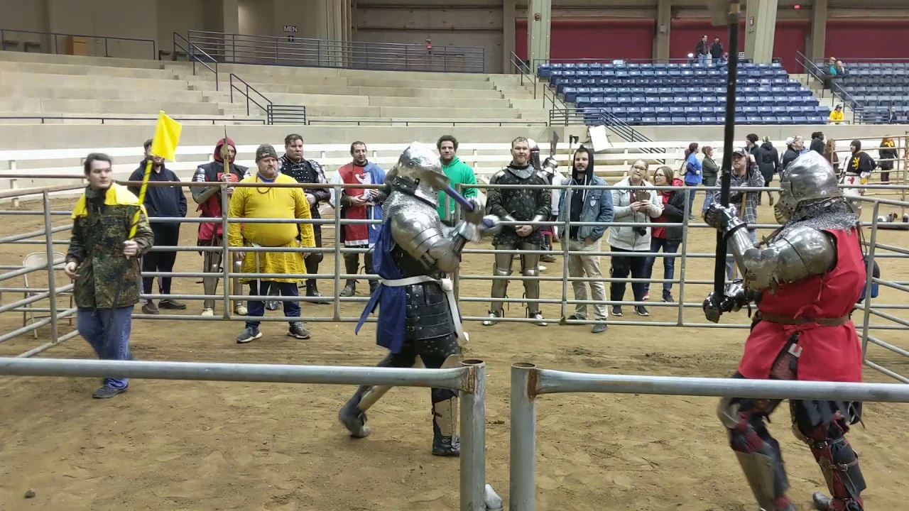 Medieval Ax Fighting at American Medieval Combat Federation