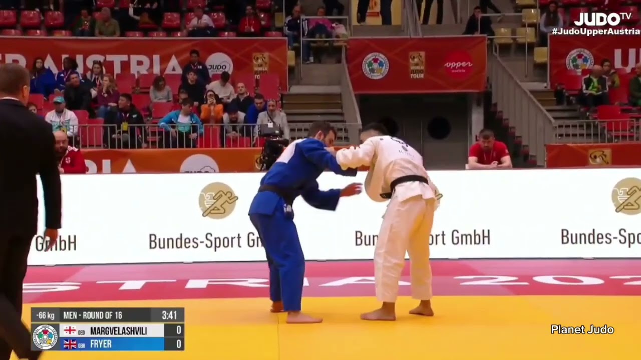 Vazha MARGVELASHVILI 🇬🇪 🆚️ Michael FRYER 🇬🇧 | 1/8финала/-66кг | Гран При Австрия 2026