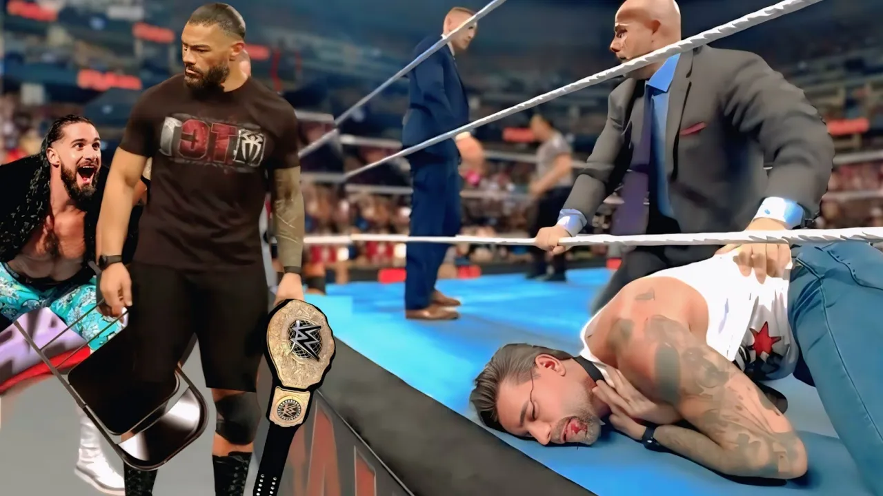 WWE , 2026 | Roman Reigns finally makes a brutal attack on CM Punk | Seth Rollins joins |  review