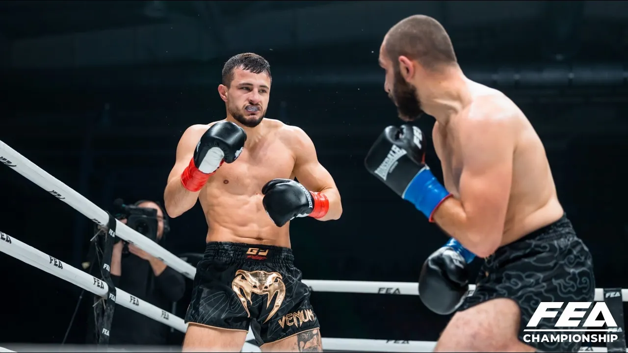 FREE FULL FIGHT | 1st LIGHTWEIGHT SF. FEA CHAMPIONSHIP. Lado Gabisonia vs Victor Apostol.