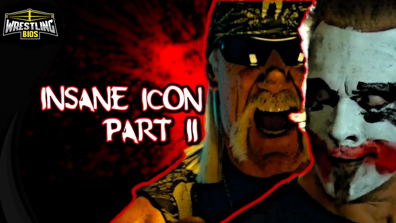 INSANE ICON II : "Joker" Sting vs Hulk Hogan in Impact Wrestling background