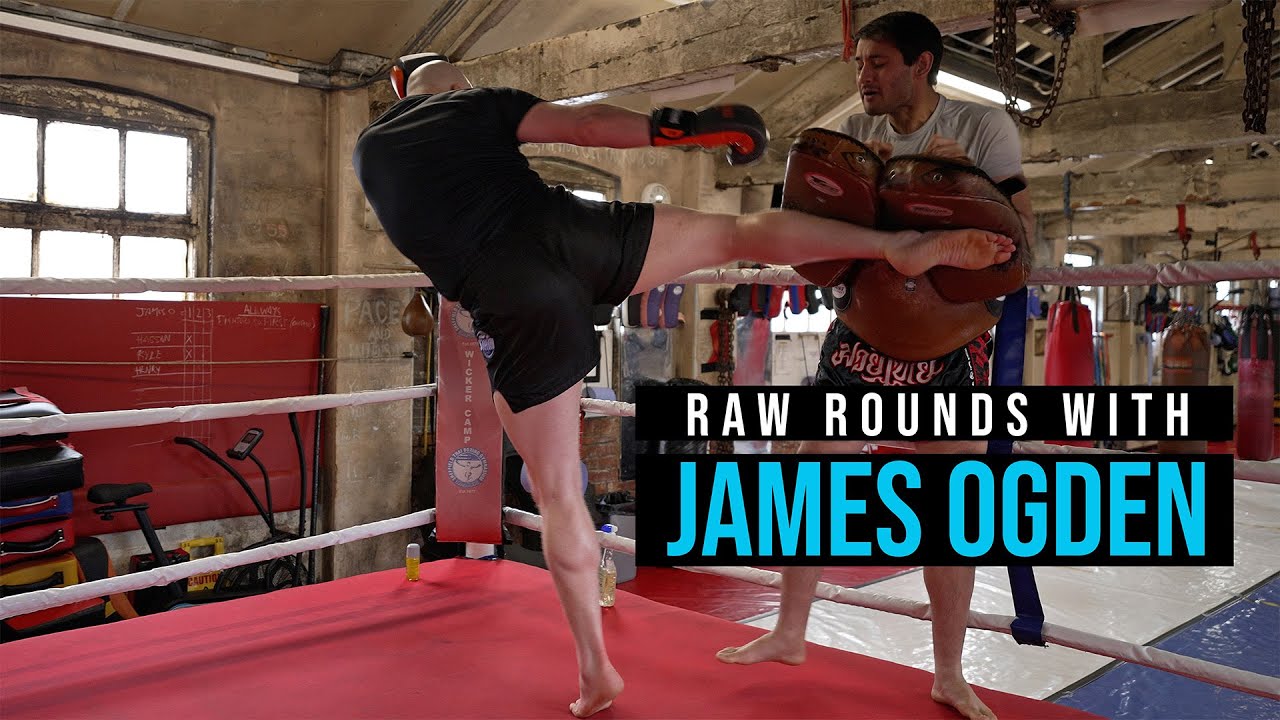Raw Rounds - James Ogden - Muay Thai Pad work, Sparring, Clinching