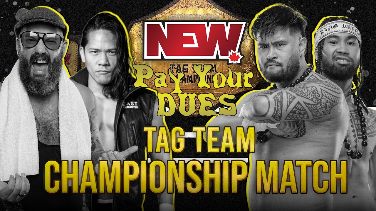 NEW Pay Your Dues: Illa Tribe vs The Wisemen - Tag Team Championship