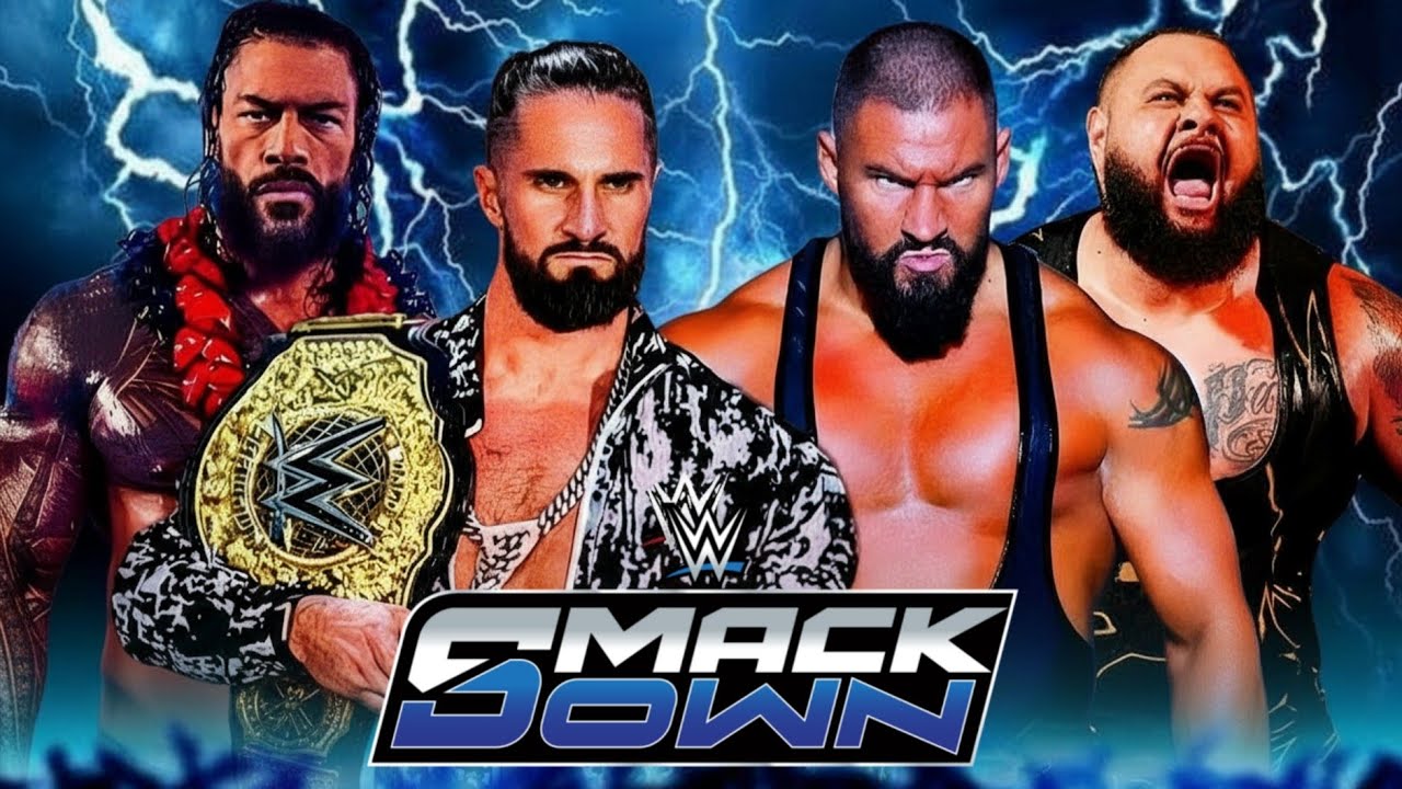 FULL MATCH -Seth 'Freakin' Rollins & Roman Reigns Against Bronson Reed & Bron Breaker:WWE SmackDown 