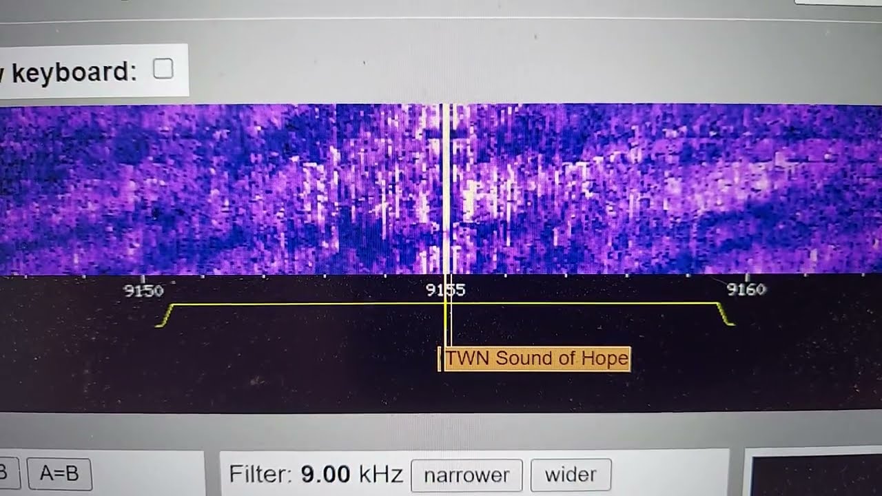 Chinese Firedrake Jammer on Sound of Hope Shortwave background