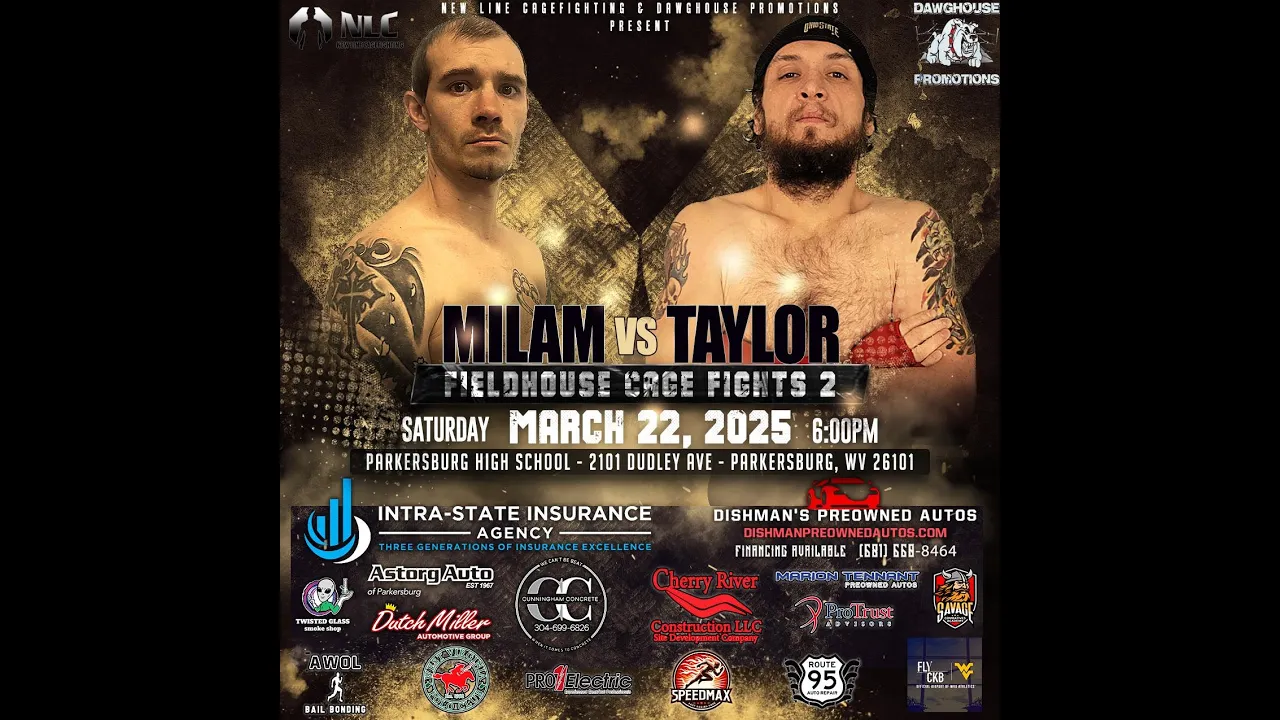 Justin Milam vs Justin Taylor background