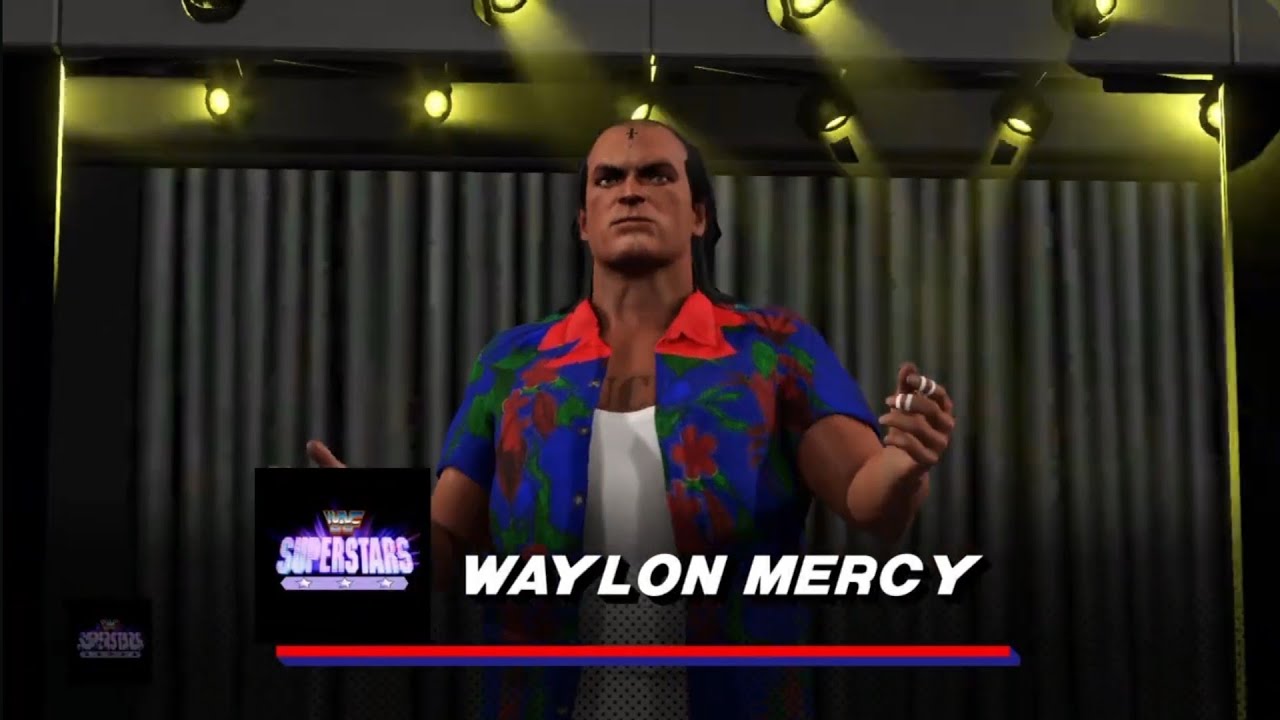 Waylon Mercy vs Virgil. WWF Superstars. WWE 2K24