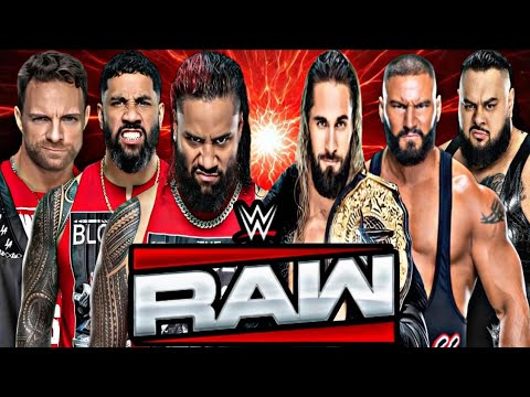 FULL MATCH - Seth Rollins, Bron Breaker & Bronson Reed Vs. Jey Uso, Jimmy Uso & La Knight : WWE RAW backdrop