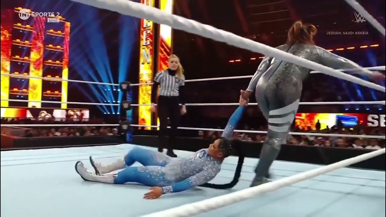 (2/2) Bianca Belair vs. Nia Jax: WWE SMACKDOWN (King & Queen of the Ring) 5/24/24
