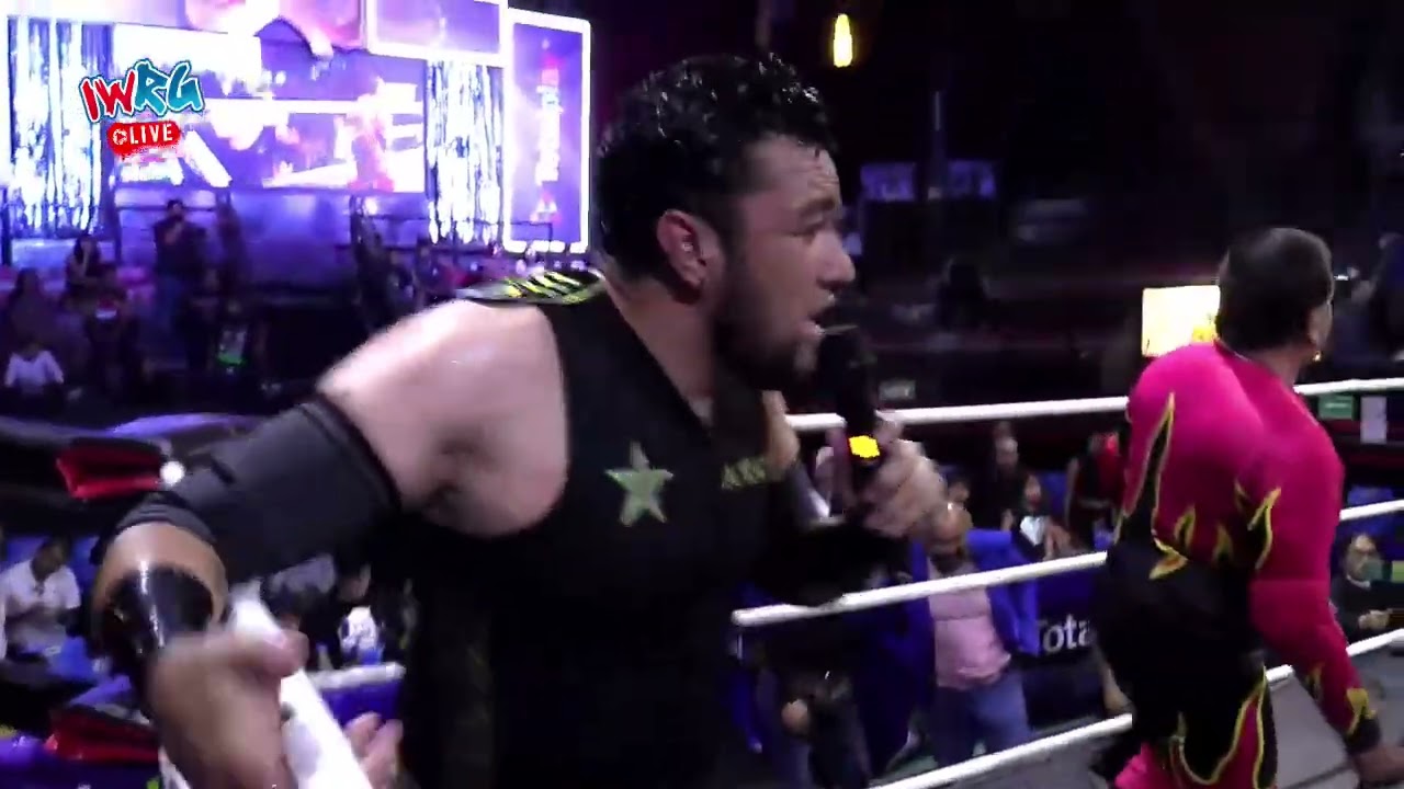 "¡LOS LUCHADORES RETRO SIGUEN SIENDO LOS MEJORES EN IWRG!" backdrop