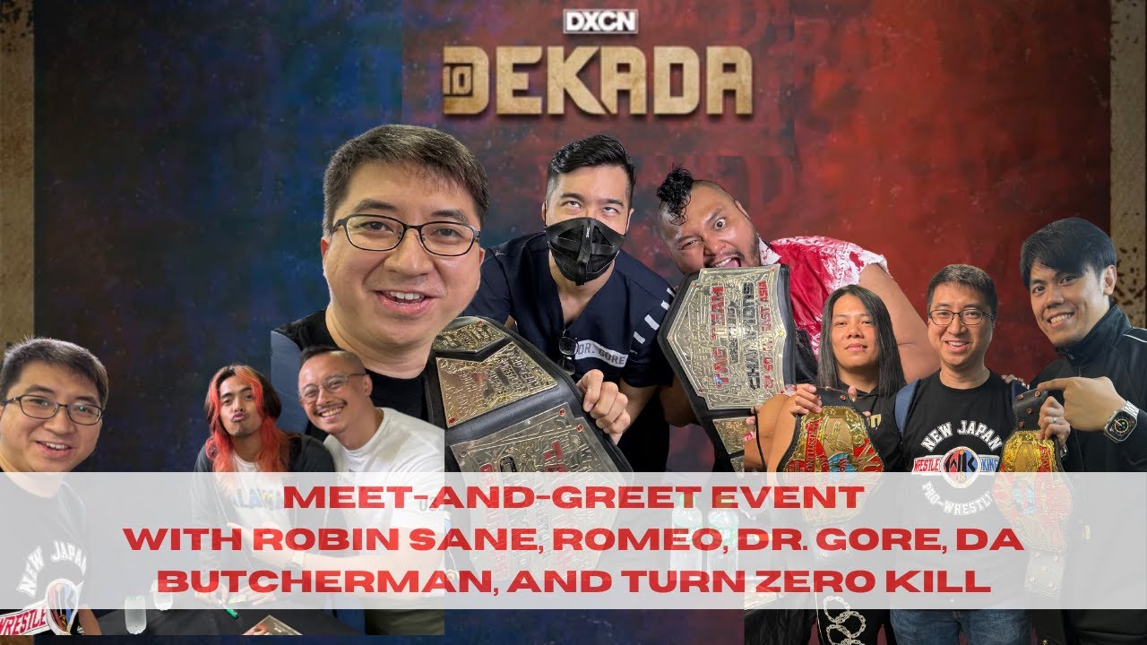 【4K】 Dexcon Dekada - Meeting Robin Sane, Romeo, Dr. Gore, Da Butcherman, and Turn Zero Kill backdrop