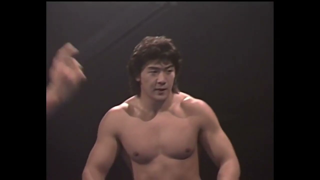 Masakatsu Funaki vs Minoru Suzuki (UWF Newborn 4-15-90)