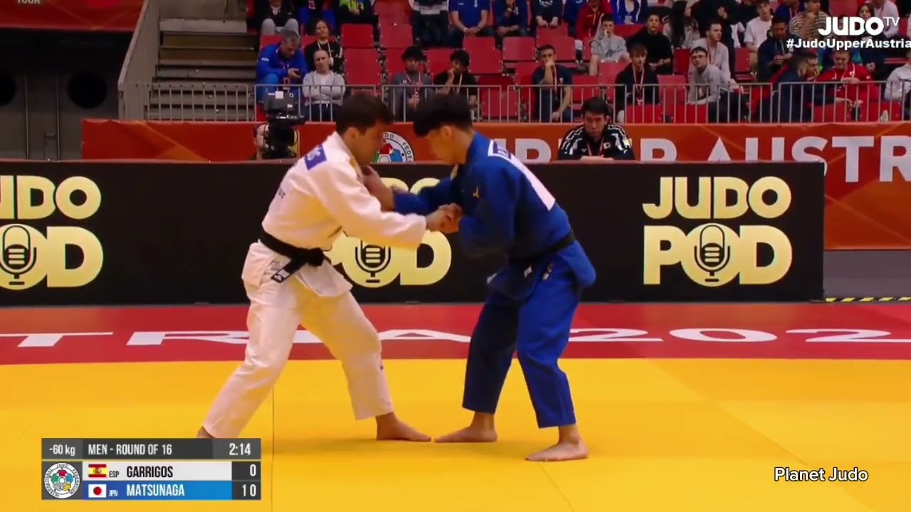 Francisco GARRIGOS 🇪🇦 🆚️ Retsu MATSUNAGA 🇯🇵 | 1/8финала/-60кг | Гран При Австрия 2026