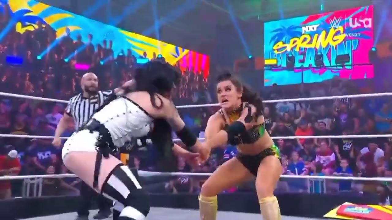 (2/2) Roxanne Perez vs. Lyra Valkyria vs. Tatum Paxley: WWE NXT