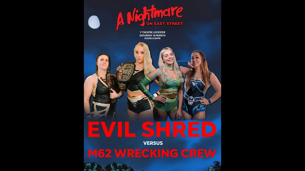 FREE MATCH Evil Shred Vs M62 Wrecking Crew. Resurgence Tag Team Championships.