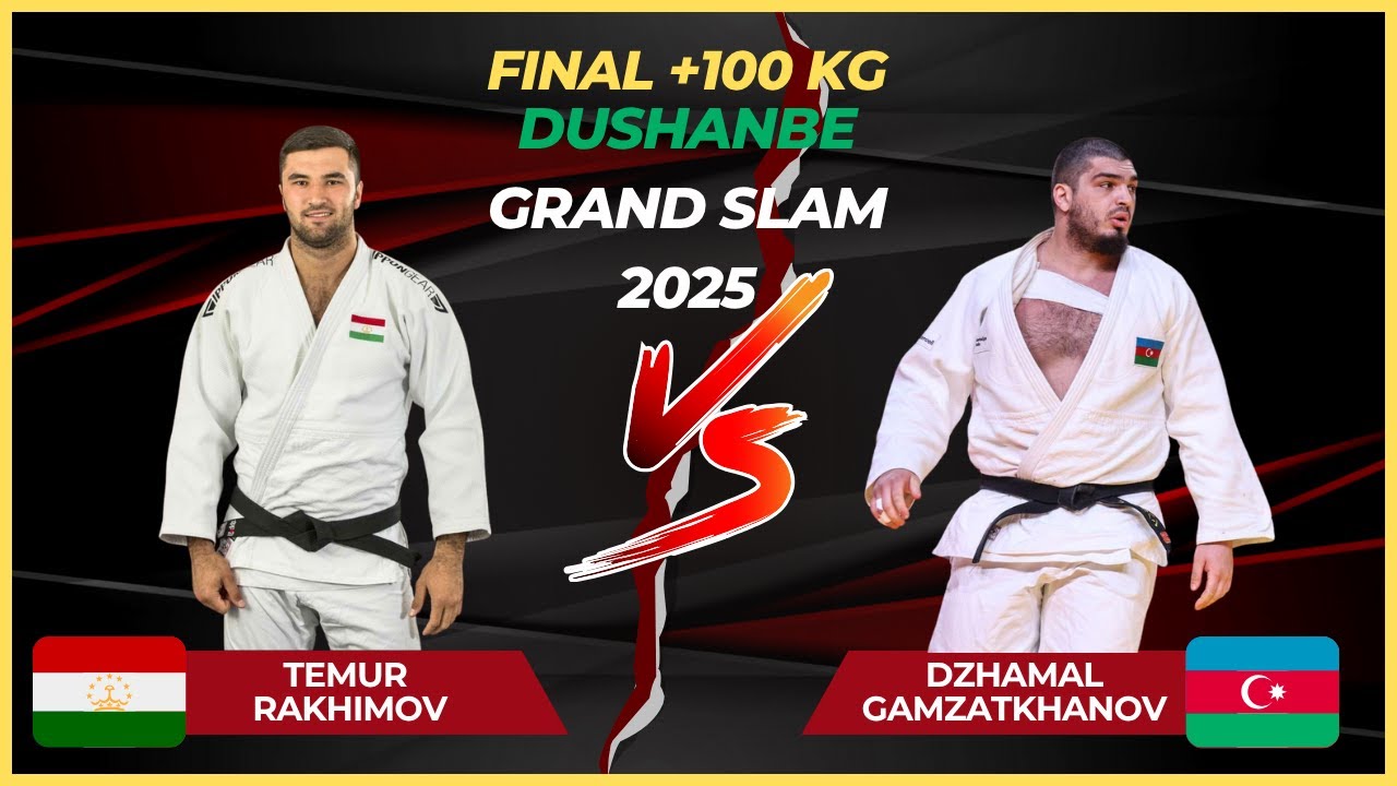 ЁЯПЖ Final +100 Kg | Temur RAKHIMOV (TJK) vs Dzhamal GAMZATKHANOV (AZE) | Dushanbe Grand Slam 2025 ЁЯПЖ