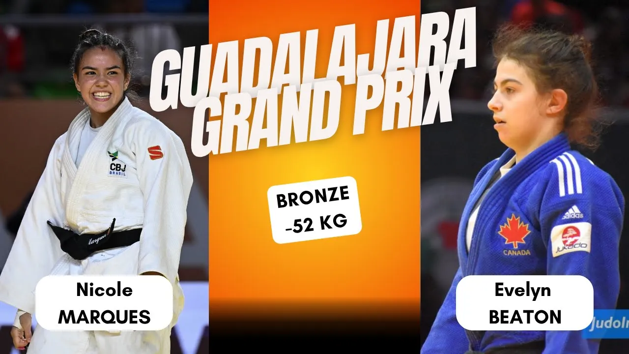 Nicole MARQUES VS Evelyn BEATON Guadalajara Grand Prix 2025 Bronze medal contest -52 kg backdrop