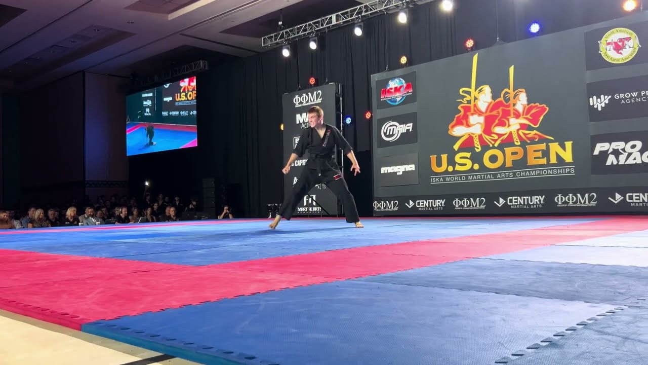 Judah Sagawa 14-17 Boys Open Forms ISKA World Championship - US Open 2025