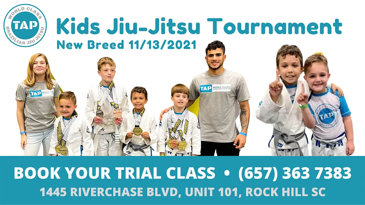 3x TAP kids performance at New Breed Championship | tapworldclassjiujitsu.com backdrop