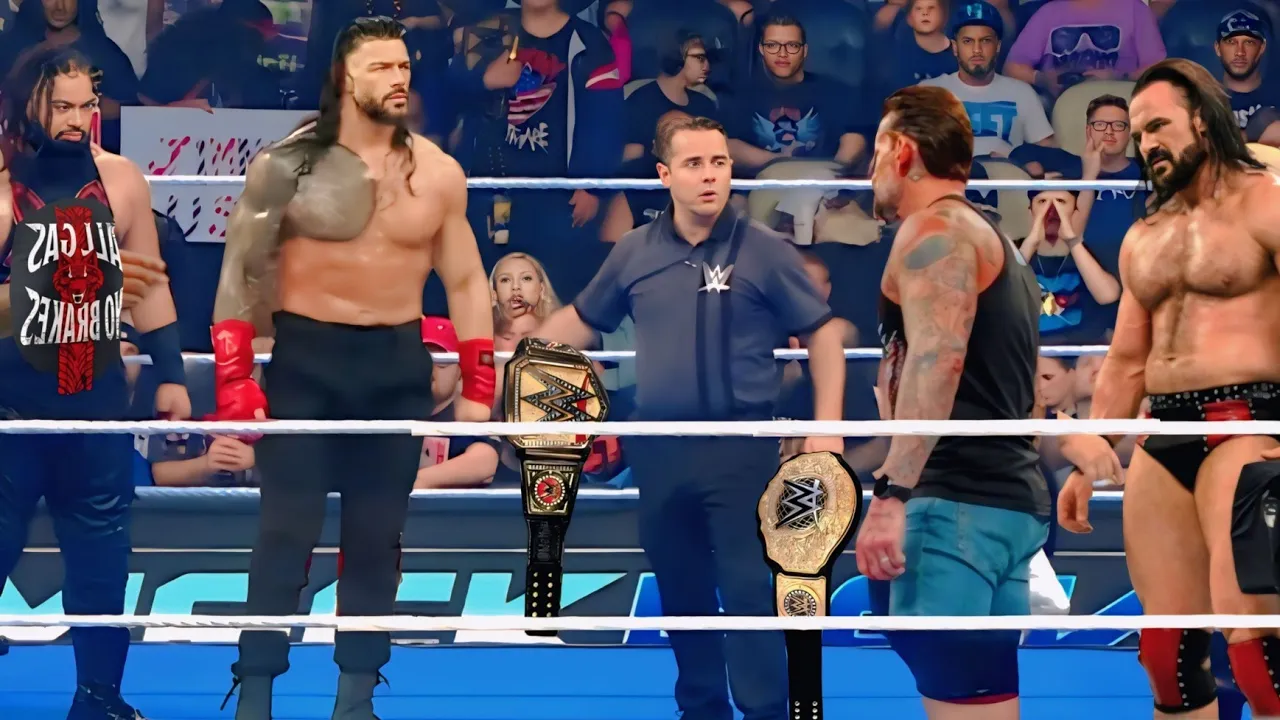 WWE RAW 2026 | Finally Roman Reigns jacob fatu together attacks drew mcintyre and CM Punk 
