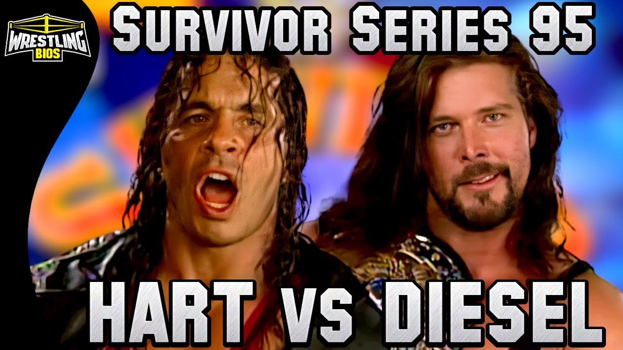 The Story of Bret Hart vs Diesel - Survivor Series 1995 background