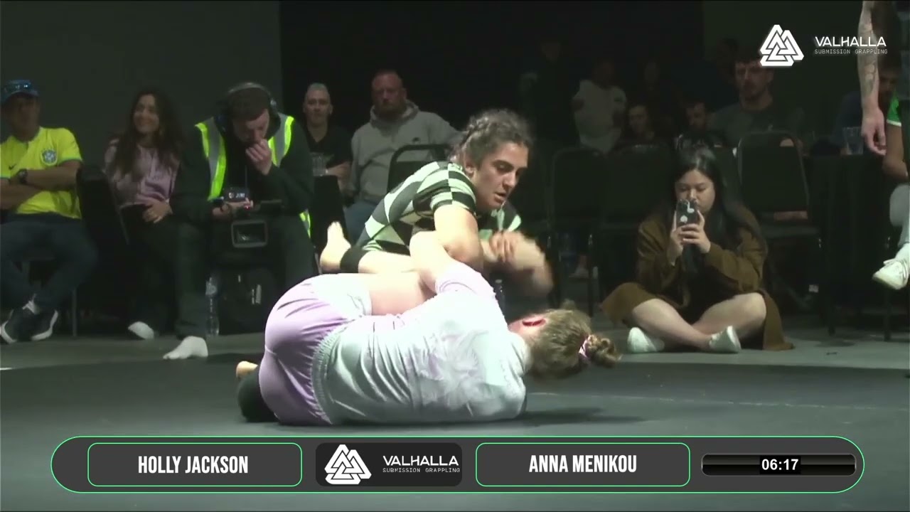 Holly Jackson VS Anna Menikou - Valhalla Submission Grappling background