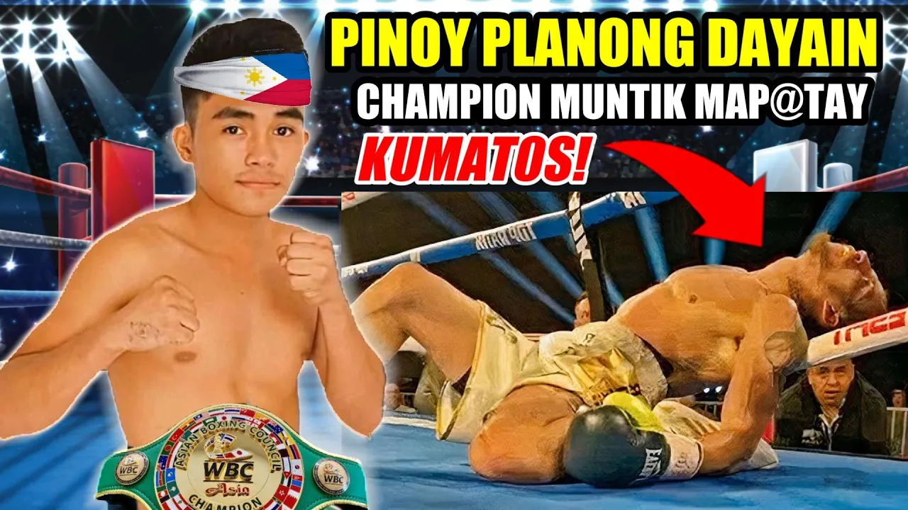 PINOY NA PLANONG DAYAIN NAG WBC CHAMPION | KALABAN MUNTIK MAM@TAY KUMAT0S!