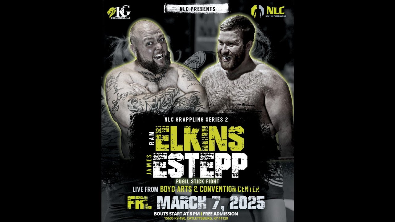 Ram Elkins vs James Estepp - Pugil Stick Fight backdrop