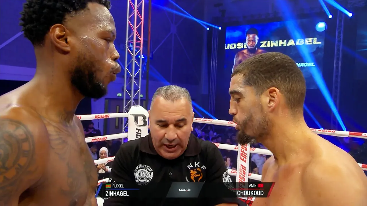 The Moroccan Against The Suriname Giant! Amin Choukoud vs Rudsel Zinhagel background