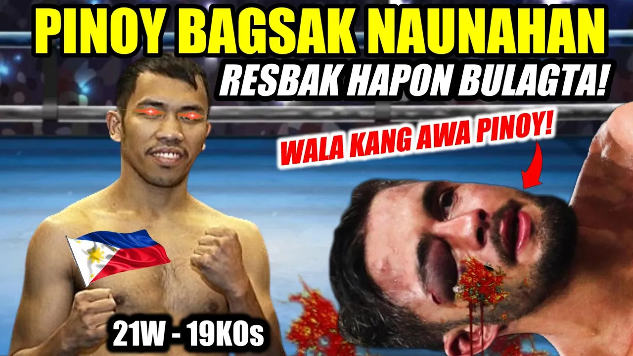 PINOY BAGSAK NAUNAHAN! RESBAK BULAGTA ANG PINSAN NI INOUE