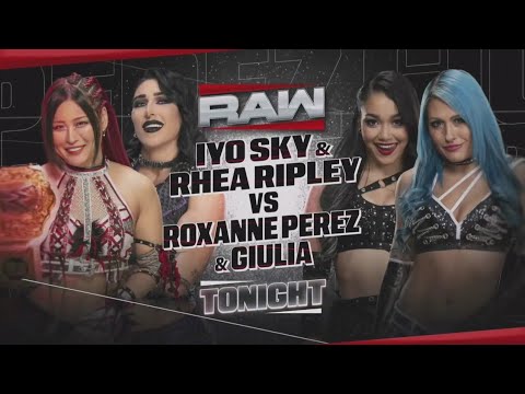 Rhea Ripley & IYO Sky VS Giulia & Roxanne Perez 2/2