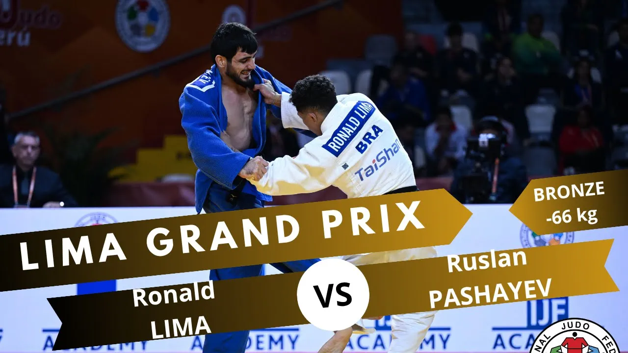 Ronald LIMA VS Ruslan PASHAYEV Lima Grand Prix 2025 Bronze medal contest -66 kg