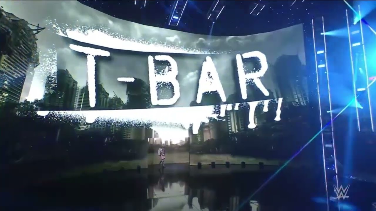 COMMANDER AZEEZ + T-BAR ENTRANCE WWE MAIN EVENT 05.05.22
